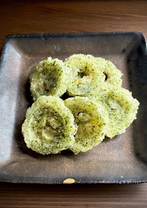 ゴーヤの磯辺唐揚げ-レシピのメイン写真