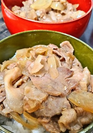 みそだれ豚丼-レシピのメイン写真