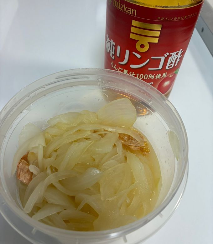 「酢玉ねぎ」りんご酢で健康効果倍増！-レシピのメイン写真