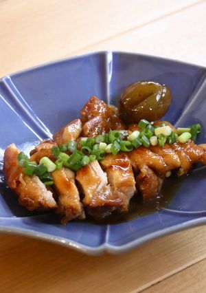 コクうま！鶏もも肉の梅酒煮-レシピのメイン写真