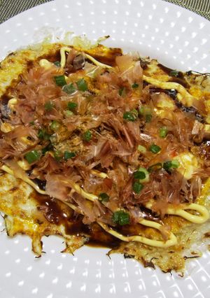ライスペーパーお好み焼き-レシピのメイン写真