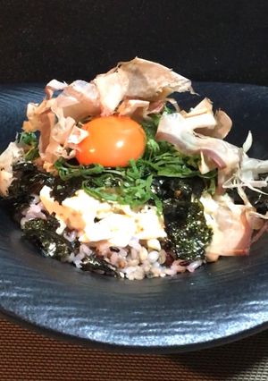 コスパ◎節約レシピ･雑穀米ヘルシー豆腐丼-レシピのメイン写真
