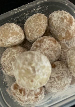 レンジで米粉のきな粉スノーボール-レシピのメイン写真