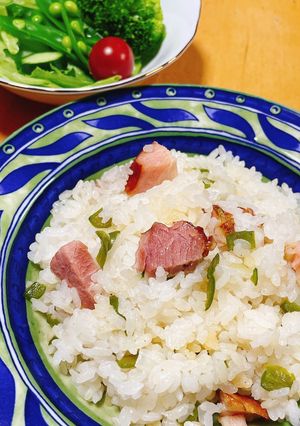 パパパッ！と具材3つの炊飯器ピラフ🌈-レシピのメイン写真