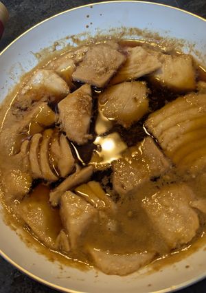 牛だしシャンタン使用、マグロ煮付け-レシピのメイン写真