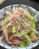 ハムとみょうがのさっぱりサラダ