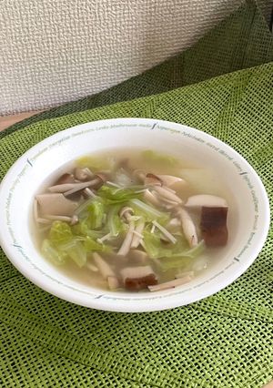 きのこたっぷり腸活スープ-レシピのメイン写真
