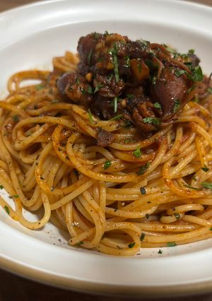 ホタルイカとトマトペーストのパスタ-レシピのメイン写真