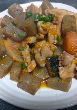 絶品かぼちゃ鶏肉煮込み-レシピのメイン写真