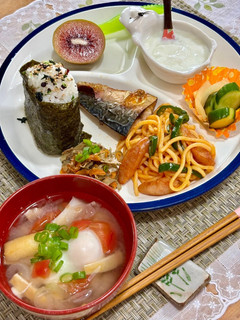 今朝の満腹♪朝ごはん-レシピのメイン写真