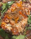 ナスと牛挽肉のムサカ風オーブン焼き