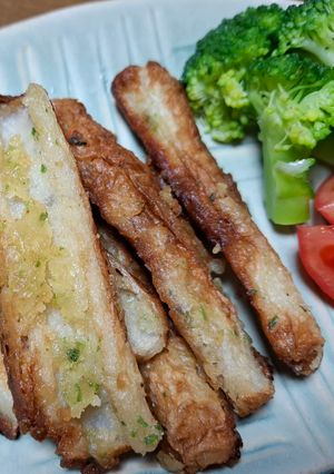 竹輪の生姜醤油の磯辺揚げ-レシピのメイン写真