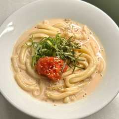รูปของ 簡単♪明太クリームうどん