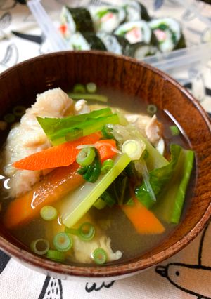 節約＆簡単レシピ！ 鱈と野菜のスープ-レシピのメイン写真