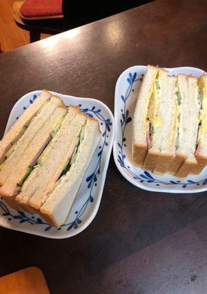 お手軽♪クリチ♡ハムサンド-レシピのメイン写真