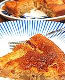 ミコばあばのスキレットで米粉リンゴケーキ