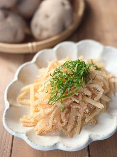 簡単♪シャキッとじゃが芋の明太子炒め-レシピのメイン写真