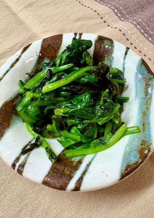 ほうれん草の磯辺和え-レシピのメイン写真