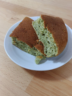 ホケミ不使用!ビッグなお茶ホットケーキ-レシピのメイン写真