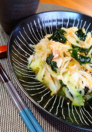 ＊新玉葱ともやしのわかめツナサラダ＊-レシピのメイン写真