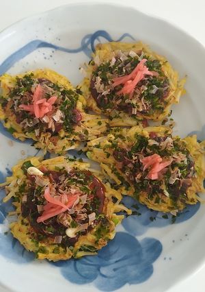 えのき茸のお好み焼き-レシピのメイン写真