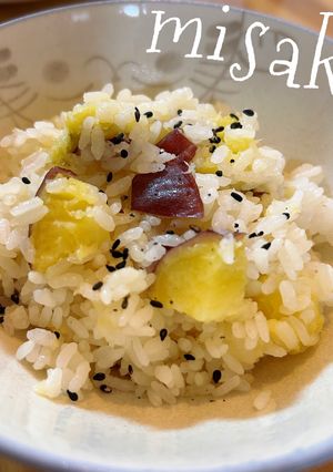秋の味覚☆さつまいもバターご飯☆-レシピのメイン写真