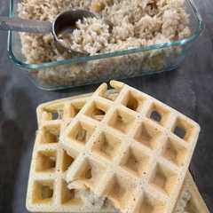 รูปของ Savory Sourdough Waffle🧇