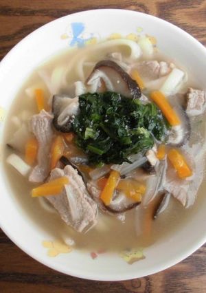 (保育所)味噌煮込みうどん-レシピのメイン写真
