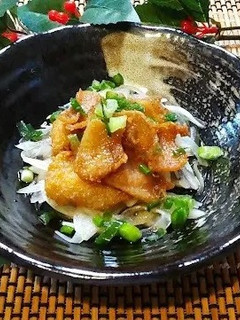 カリカリ鳥皮とだし玉ポン酢-レシピのメイン写真