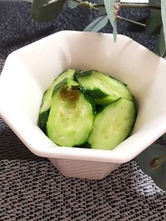 きゅうりのまろやかだし酢漬け-レシピのメイン写真