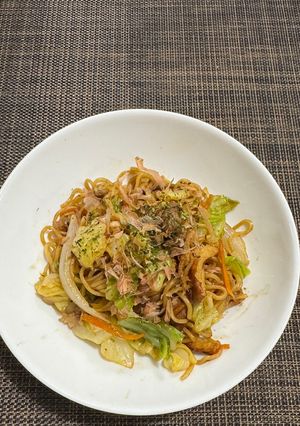 まるちゃん焼きそば 時短レシピ-レシピのメイン写真
