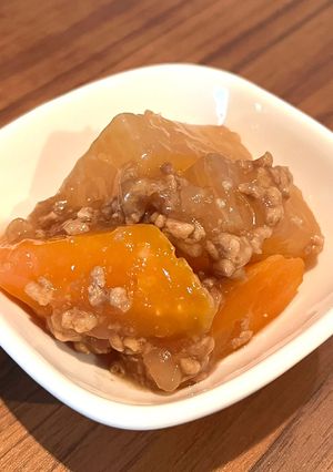 大根とにんじんのあんかけそぼろ-レシピのメイン写真