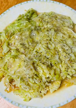 ワンパン簡単！ササミとキャベツの蒸し焼き-レシピのメイン写真