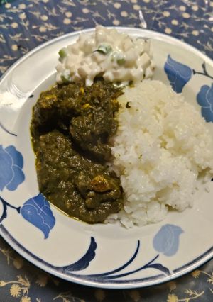 サグチキン(ほうれん草のチキンカレー)-レシピのメイン写真