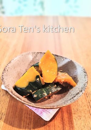 レンチンかぼちゃの煮物❤醤油麴-レシピのメイン写真