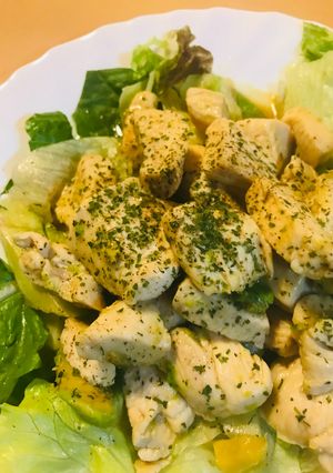 完熟アボカド＆鶏肉の和風めんつゆ炒め-レシピのメイン写真