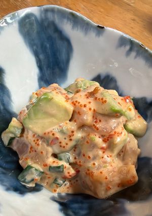エビとサーモンととびこのぷちぷちサラダ-レシピのメイン写真