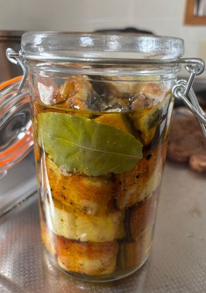 鰻白焼きの燻製オリーブオイル漬け-レシピのメイン写真