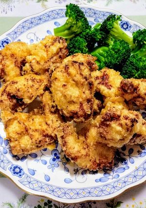 簡単夕飯!揚げ物!鶏ささみ肉のとり天ぷら!肉料理-レシピのメイン写真