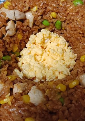 炊飯器で簡単オムライス-レシピのメイン写真