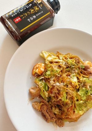 味研焼肉生だれで悪魔的超絶品やきそば-レシピのメイン写真