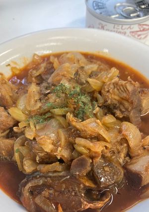ニシンと玉ねぎのトマト煮 -レシピのメイン写真