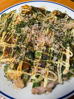 ブロッコリーの葉のお好み焼き-レシピのメイン写真