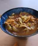 カレールウで簡単◎カレーうどん