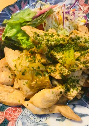 鶏肉と長ネギのあまから生姜炒め-レシピのメイン写真