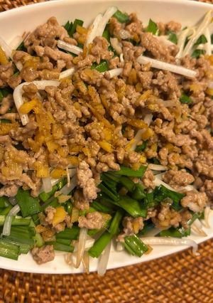生姜とニラもやしの和え麺-レシピのメイン写真