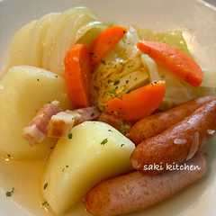 รูปของ 焼き野菜で絶品！ポトフ♡