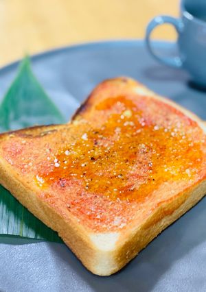 チーズペッパーのオイルトースト-レシピのメイン写真