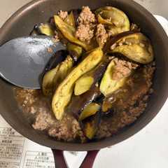 รูปของ ひき肉なす