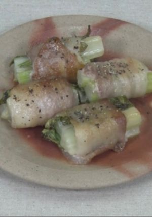 セロリの肉巻き-レシピのメイン写真